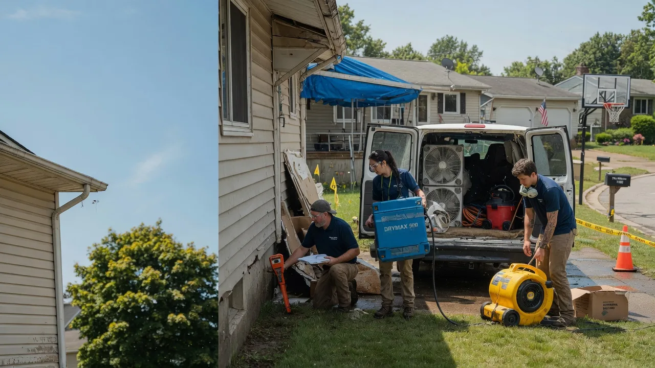 Ceiling Leak Cleanup in Blairstown, IA near me