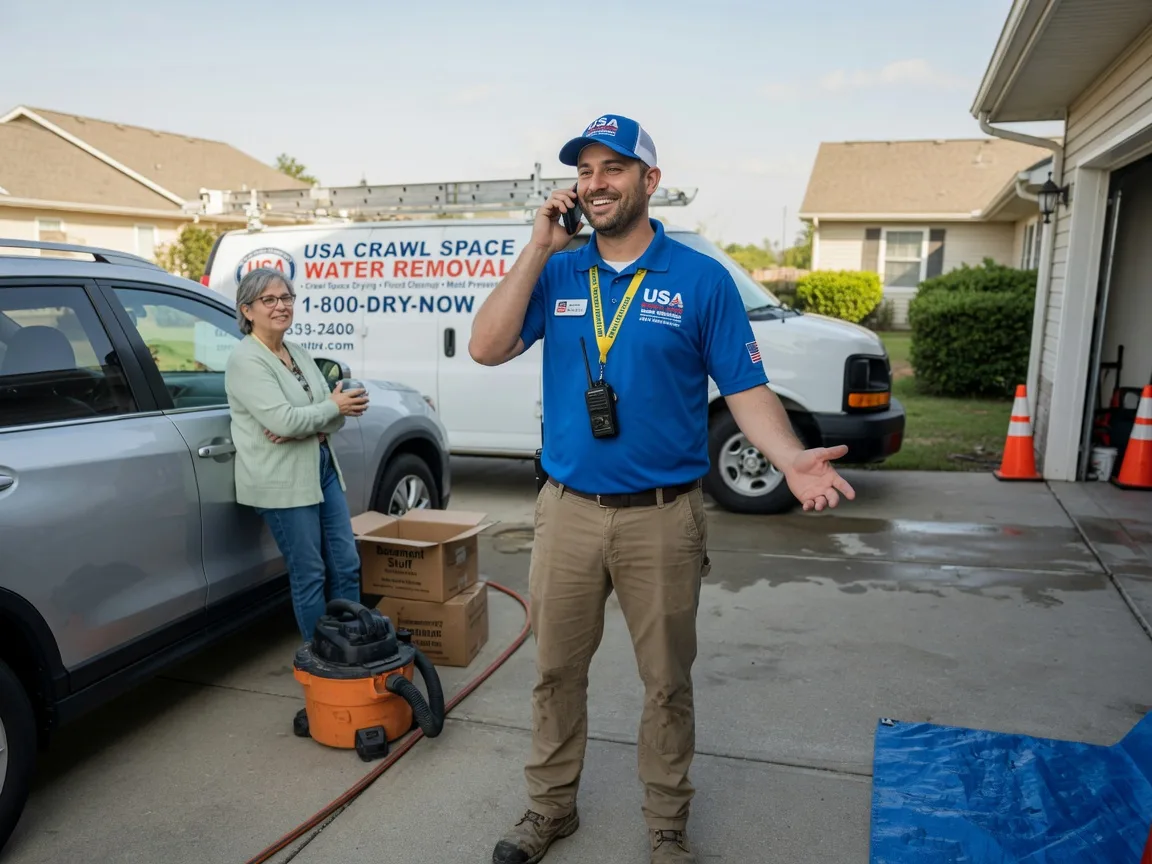 Crawl Space Water Removal Blairstown, IA FAQs